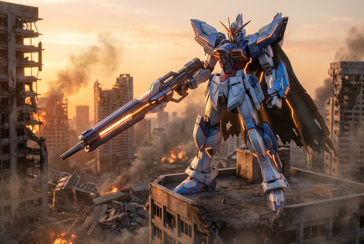 AI Gundam Generator: Example 01