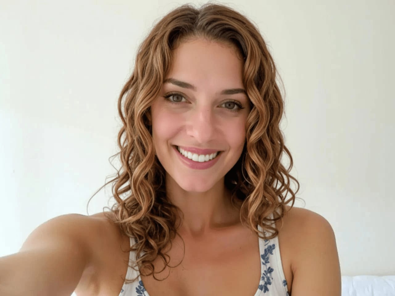 Wavy Hair Transformation after
