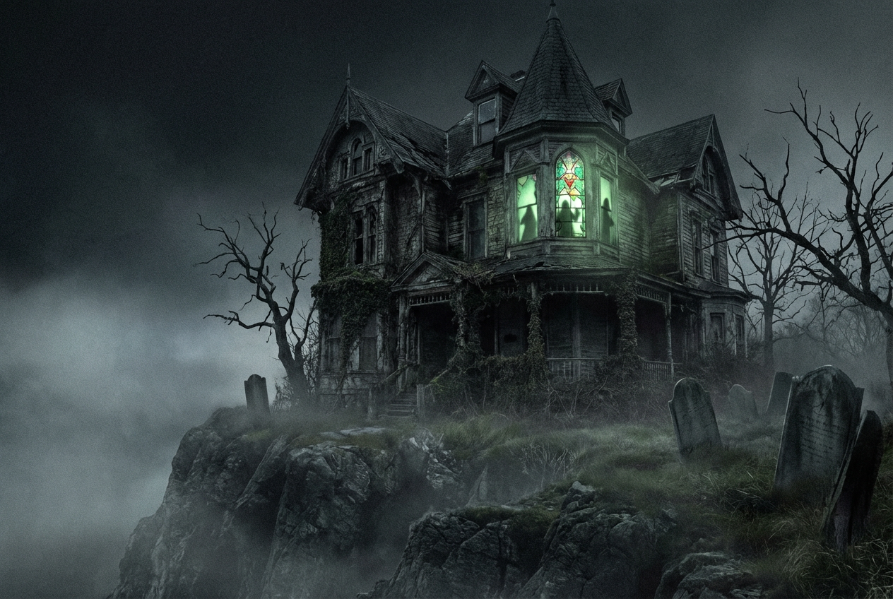 AI Haunted House Generator: Example 01