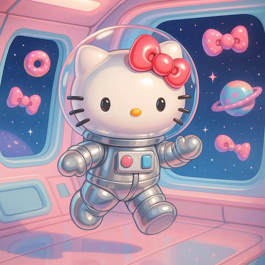 AI Hello Kitty Generator: Example 01