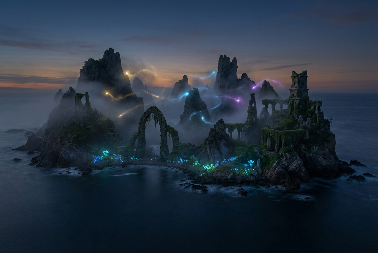 AI Island Generator: Example 02