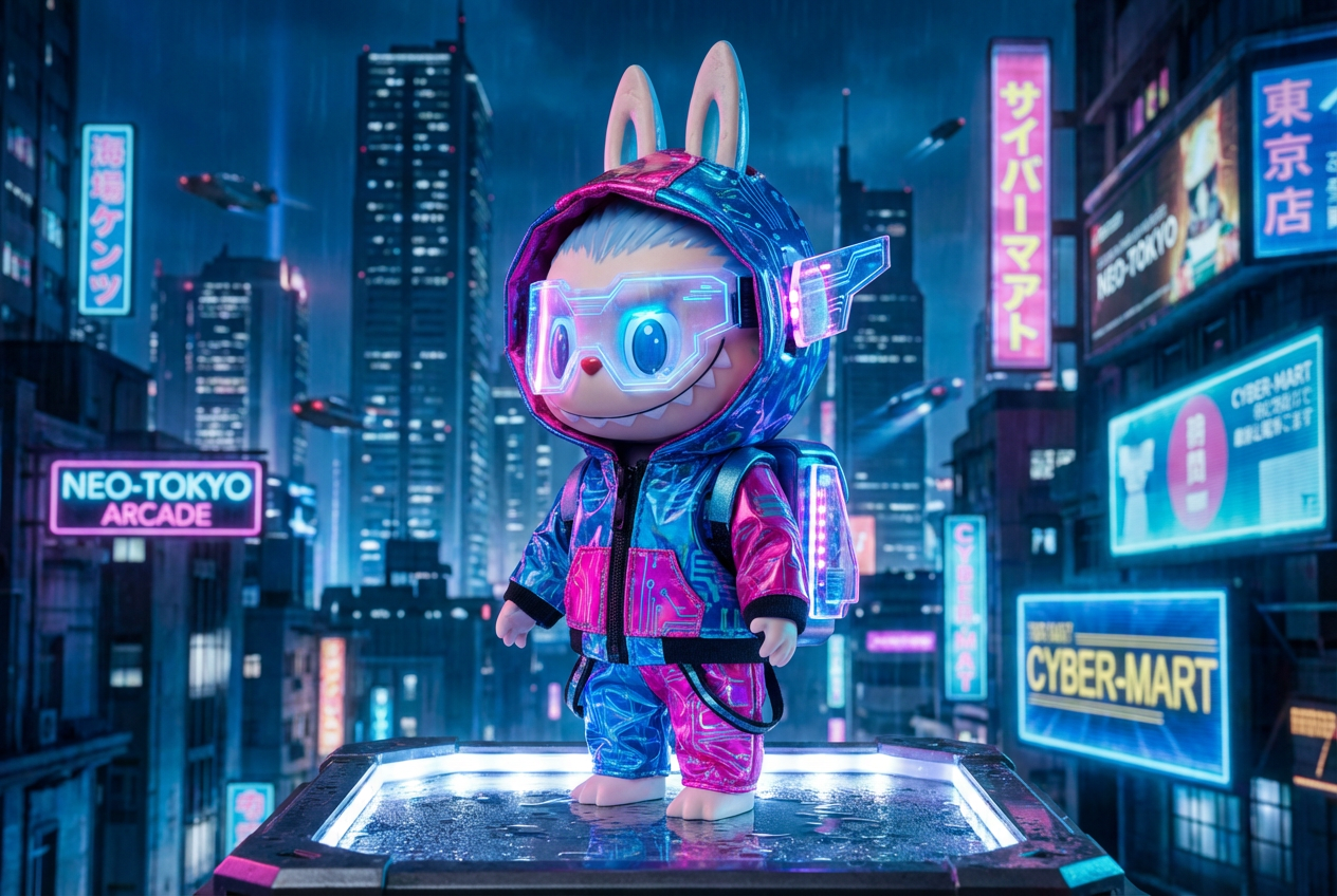 Example created with AI Labubu Doll Generator