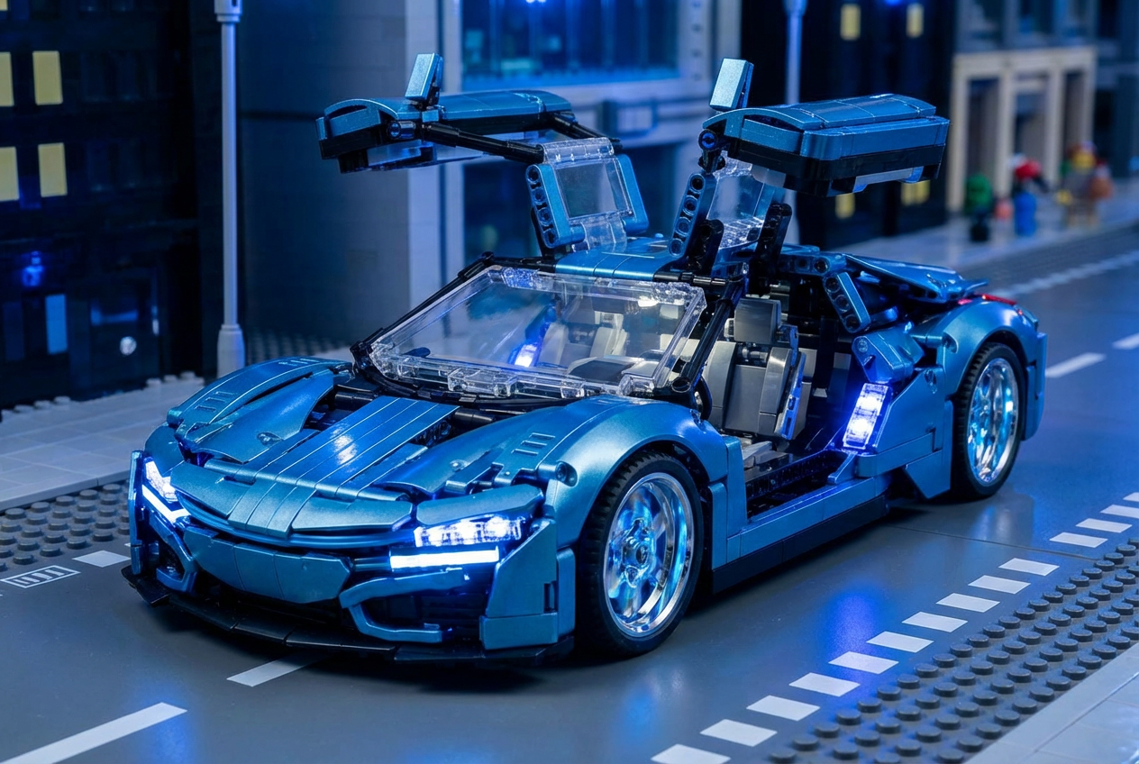 AI LEGO Car Generator: Example 03