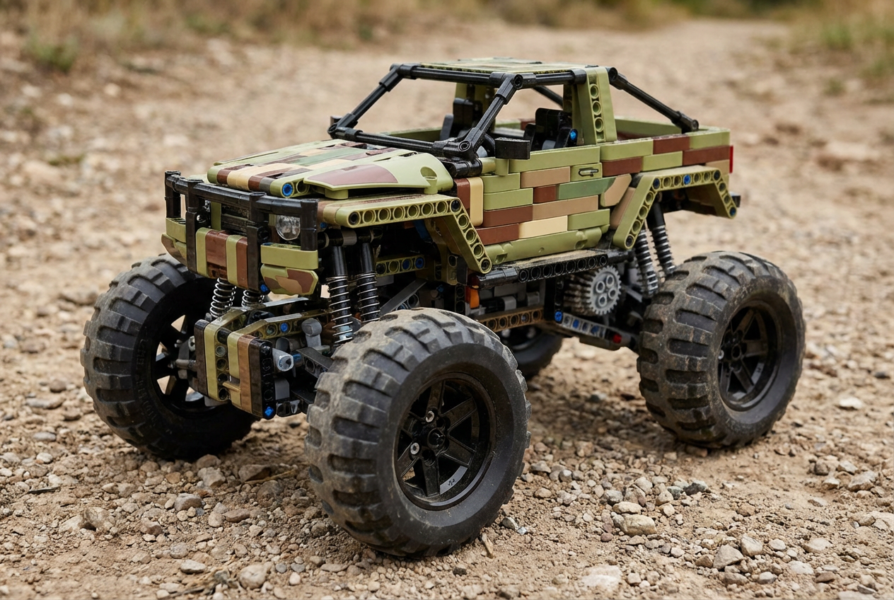 Example created with AI LEGO Car Generator