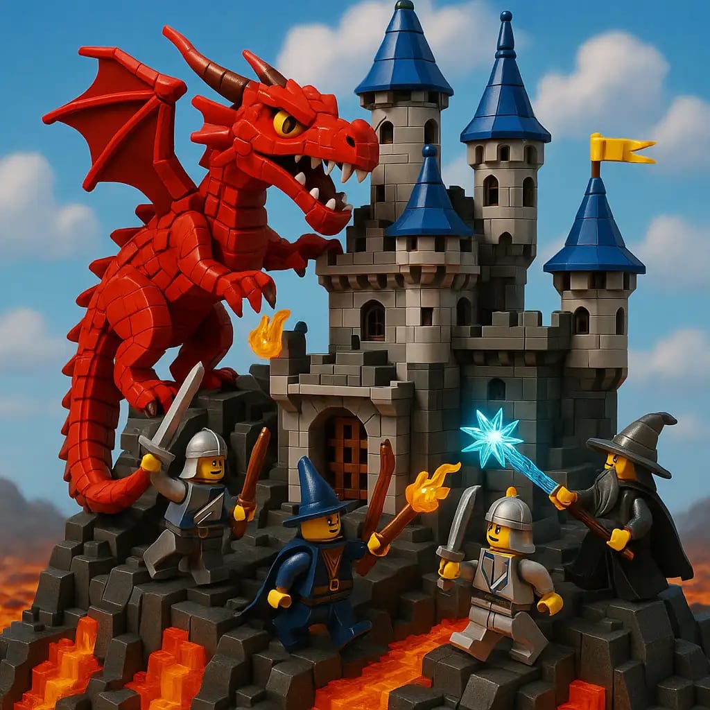 Example created with AI LEGO Generator