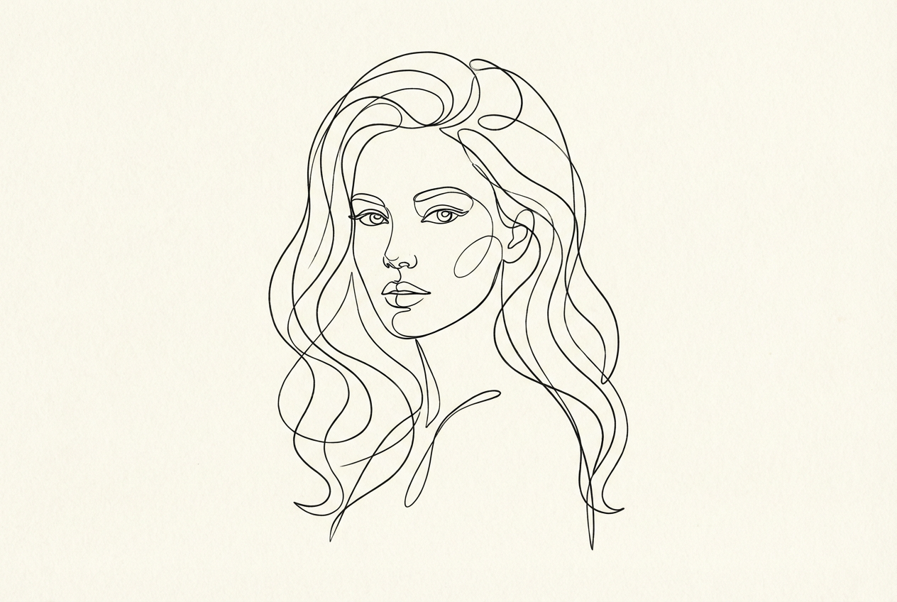AI Line Art Generator: Example 01