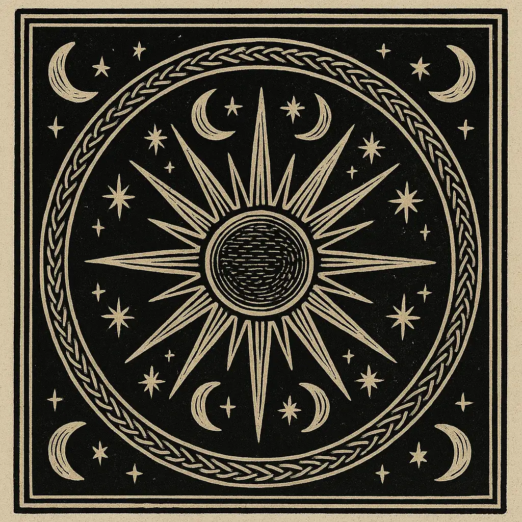 AI Linocut Generator: Example 01
