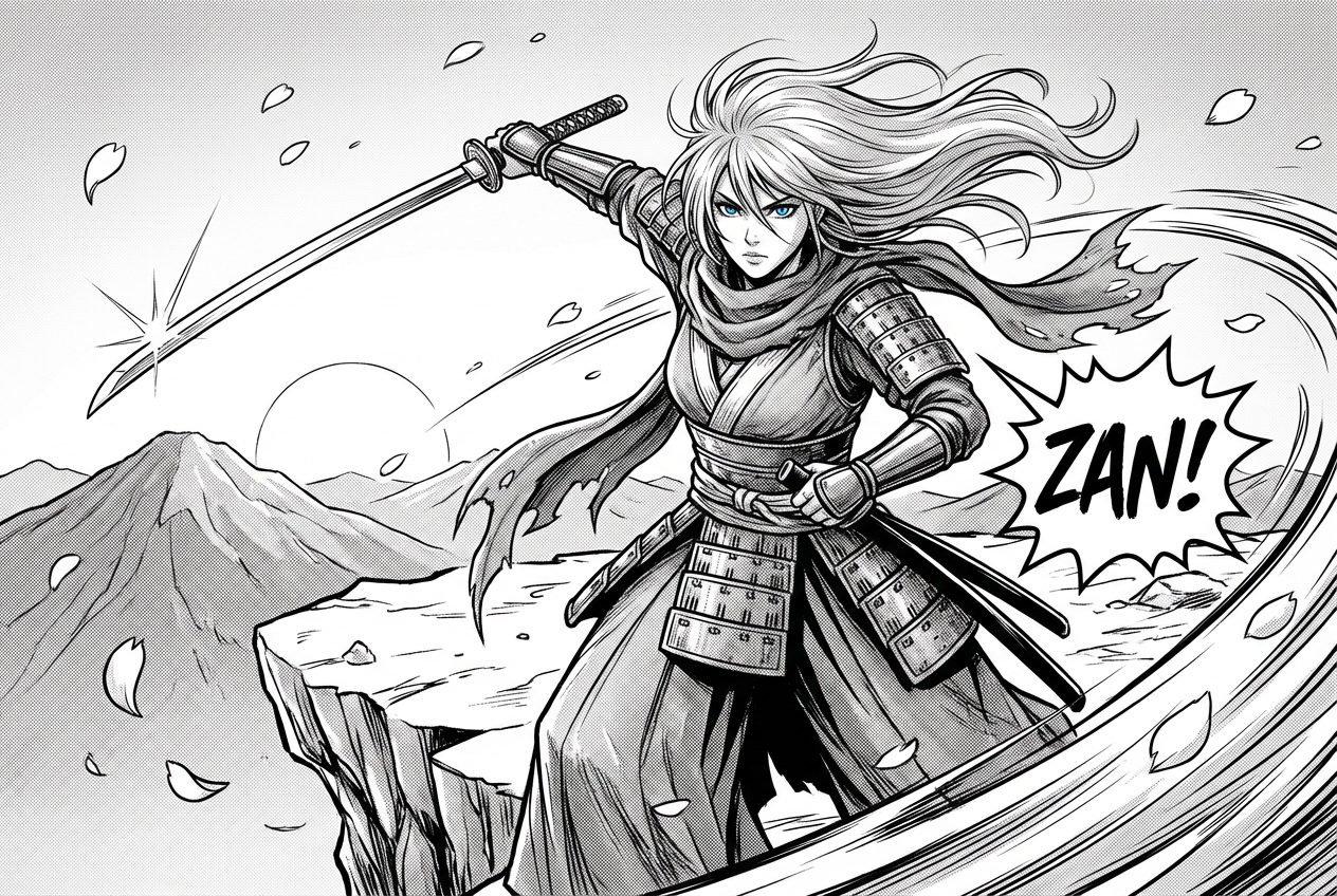 AI Manga Generator: Example 01