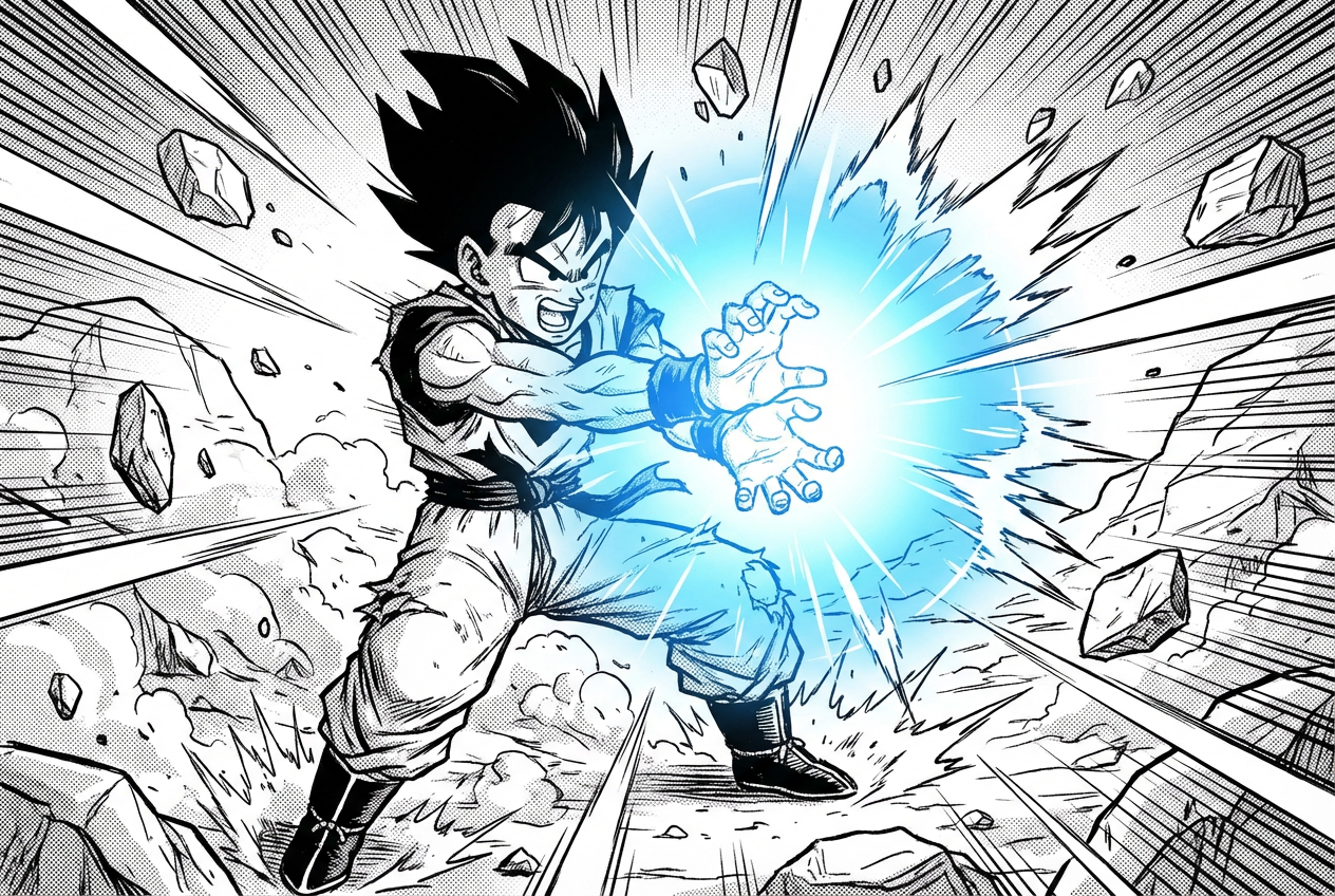 Example created with AI Manga Generator