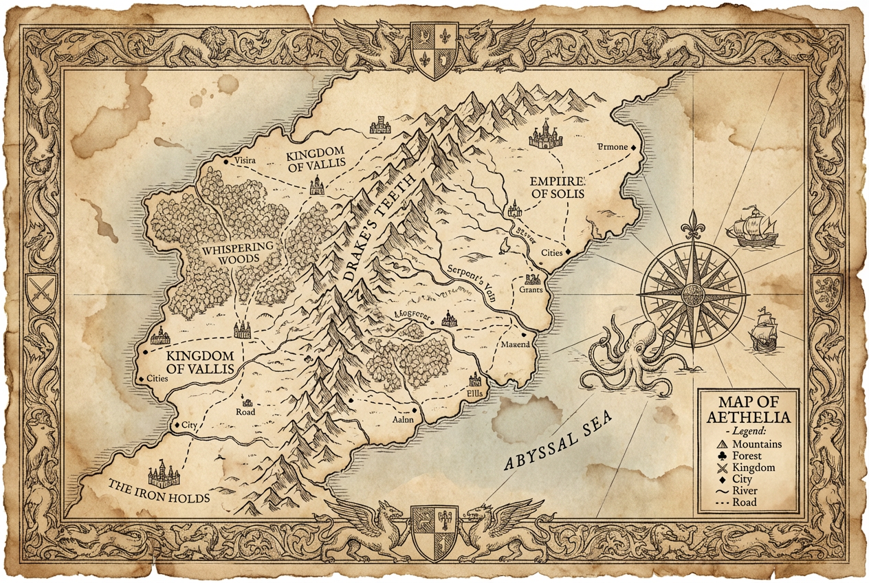 AI Map Generator: Example 01