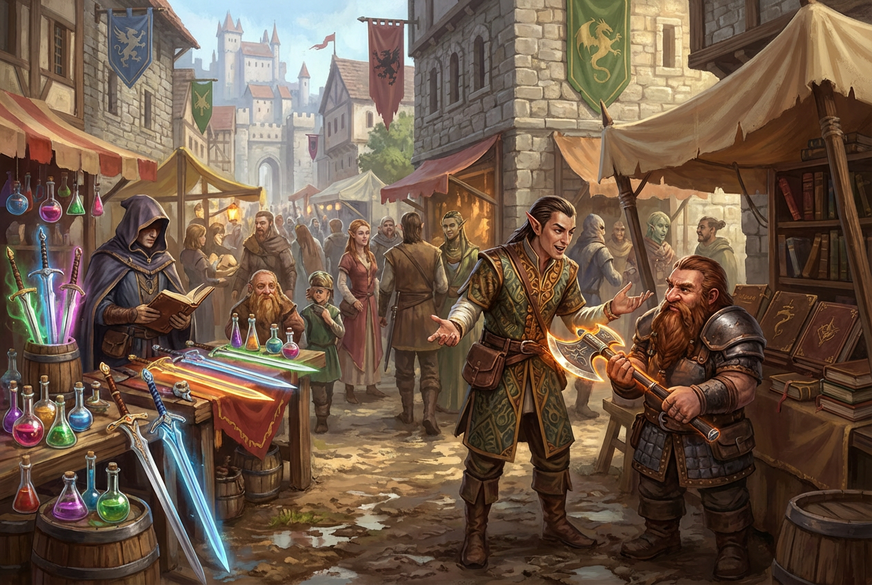 AI Medieval Fantasy Generator: Example 03