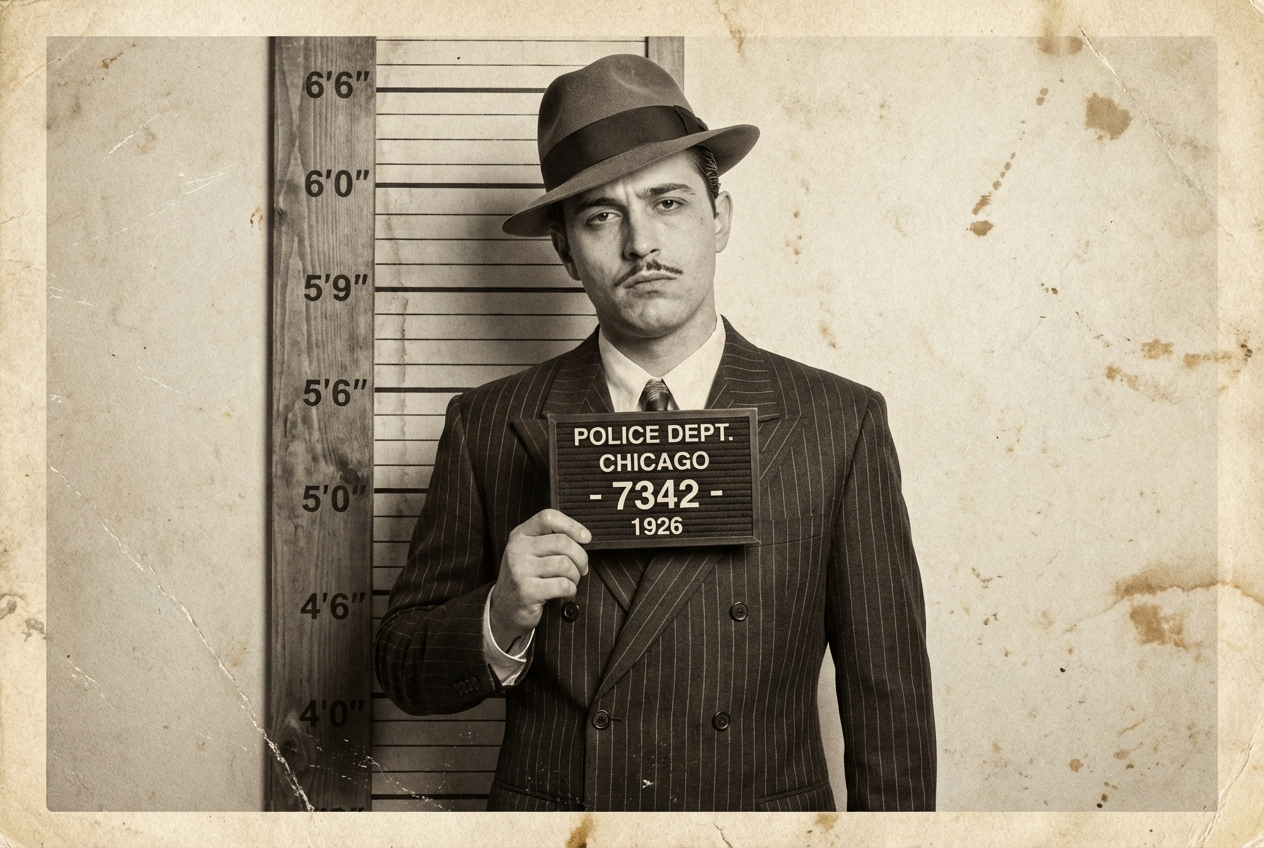 AI Mugshot Generator: Example 03