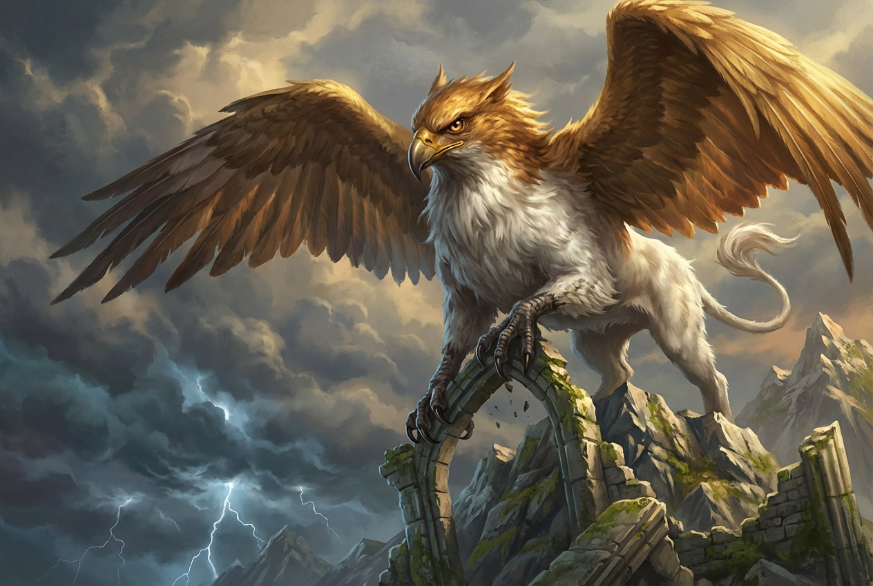 Example created with AI Mythological Creature Generator