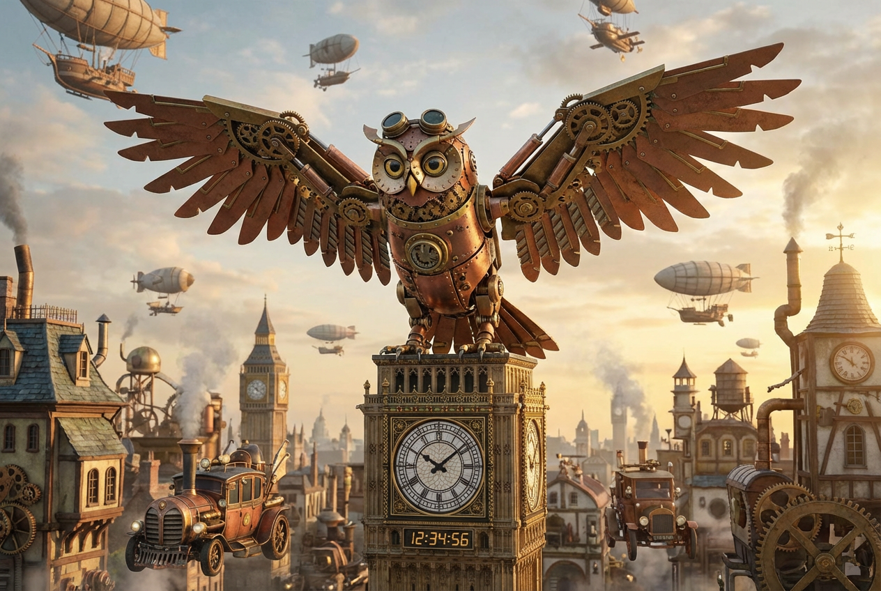 AI Owl Generator: Example 02