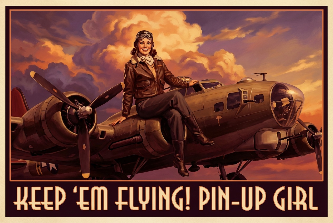 AI Pin-Up Generator: Example 02