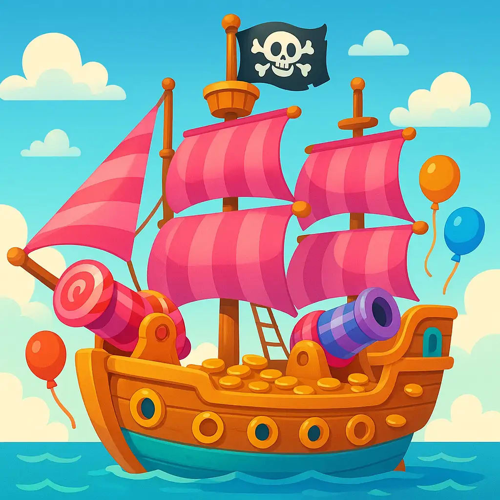 Example created with AI Pirate Ship Generator