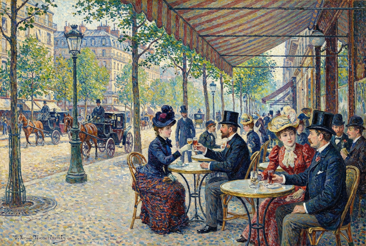 AI Pointillism Generator: Example 02