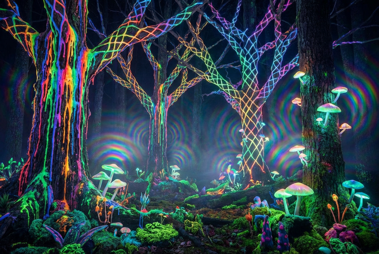 AI Psychedelic Art Generator: Example 02
