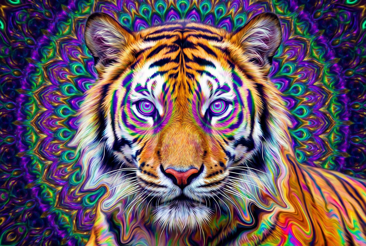 AI Psychedelic Art Generator: Example 03