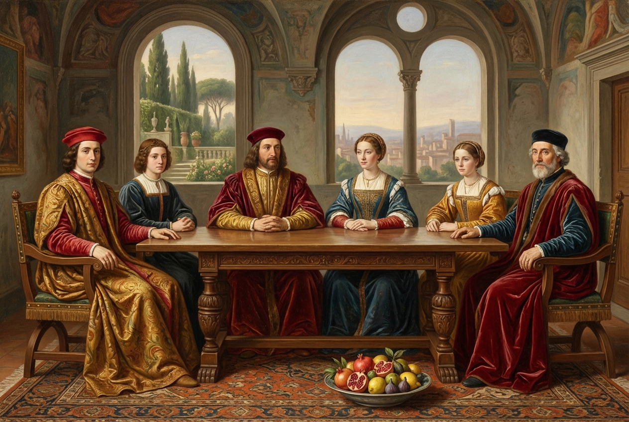 AI Renaissance Painting Generator: Example 01