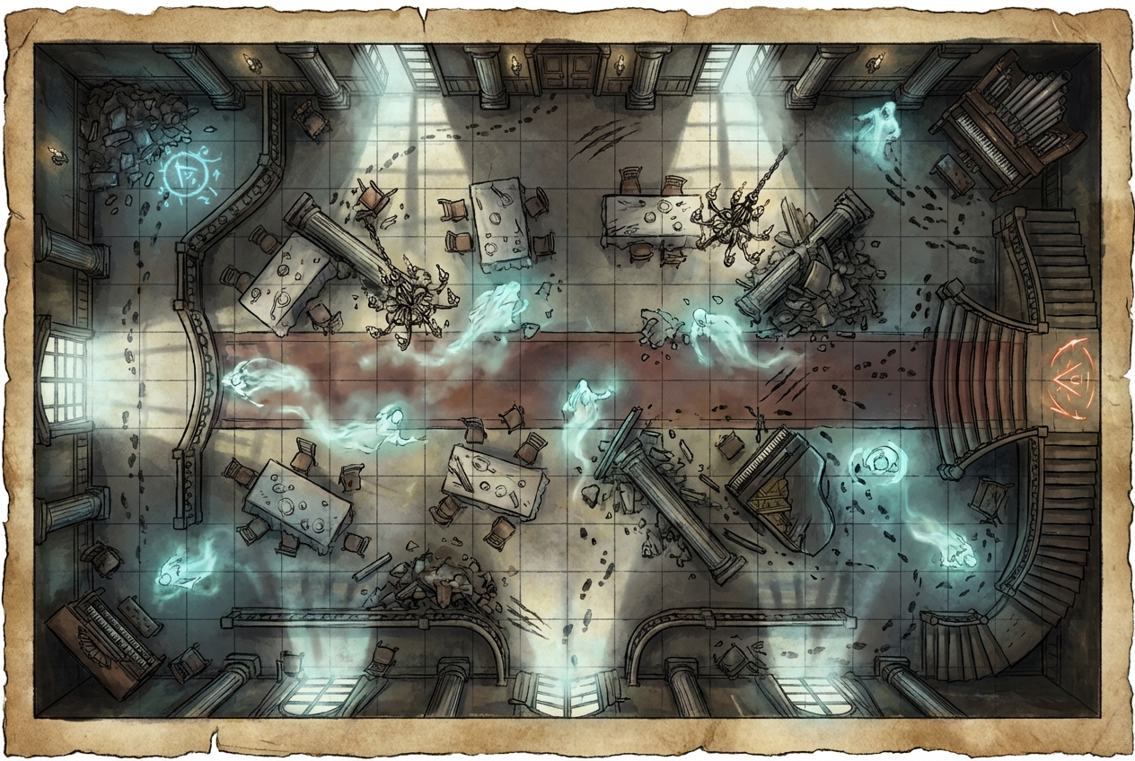 AI RPG Map Generator: Example 01