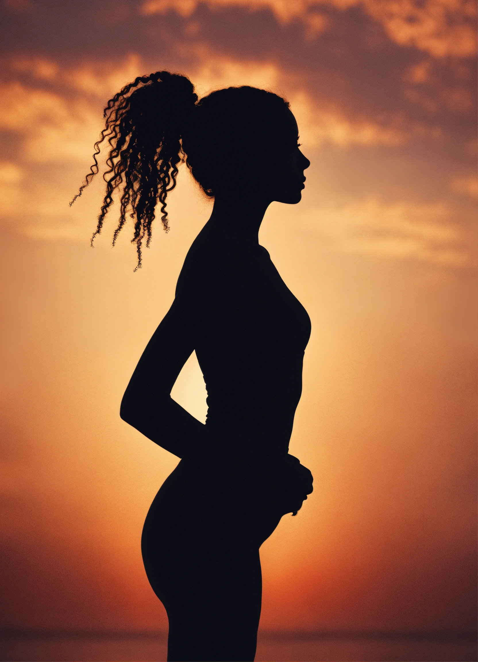 AI Silhouette Generator: Example 01