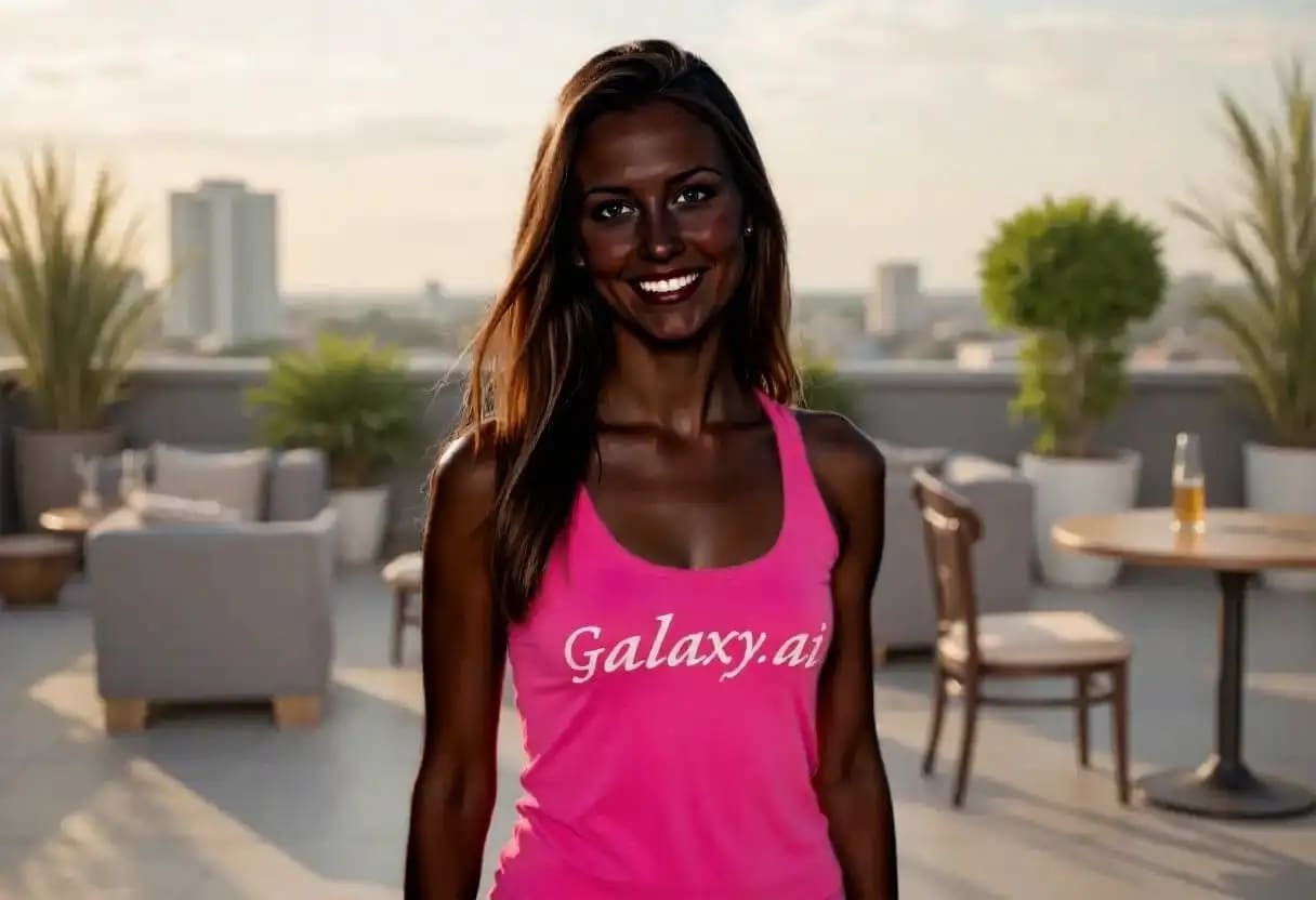 Example created with AI Skin Color Changer