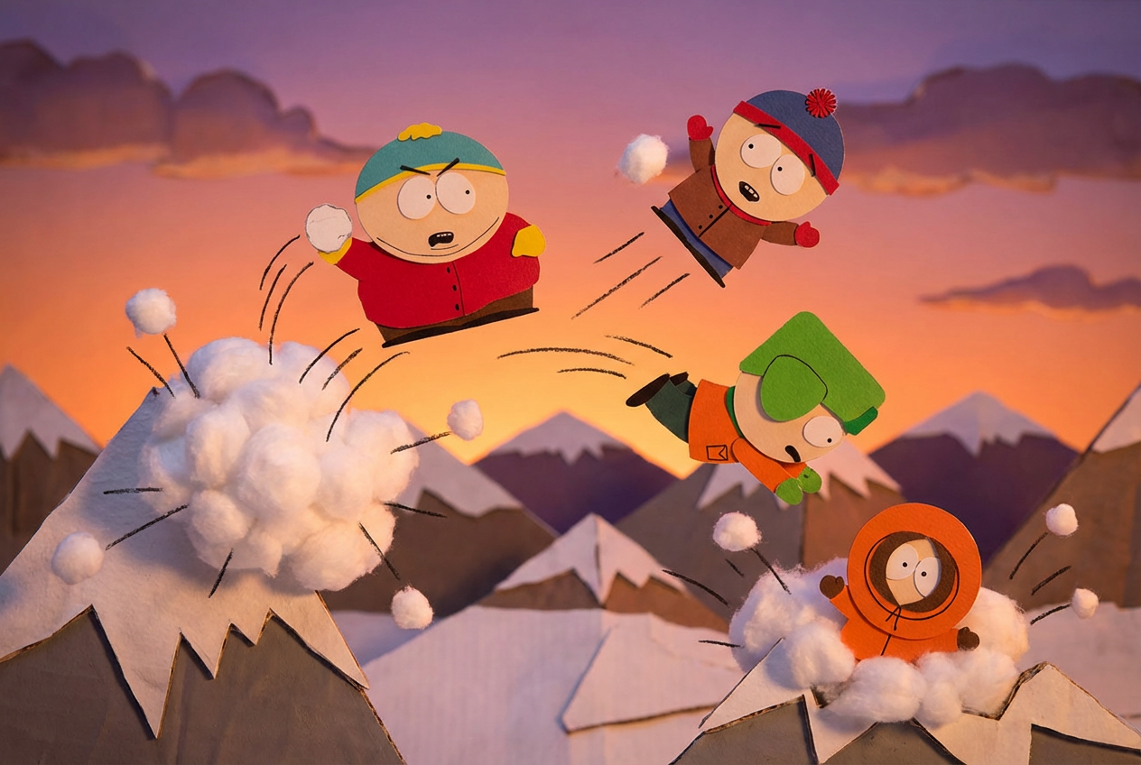 AI South Park Art Generator: Example 02