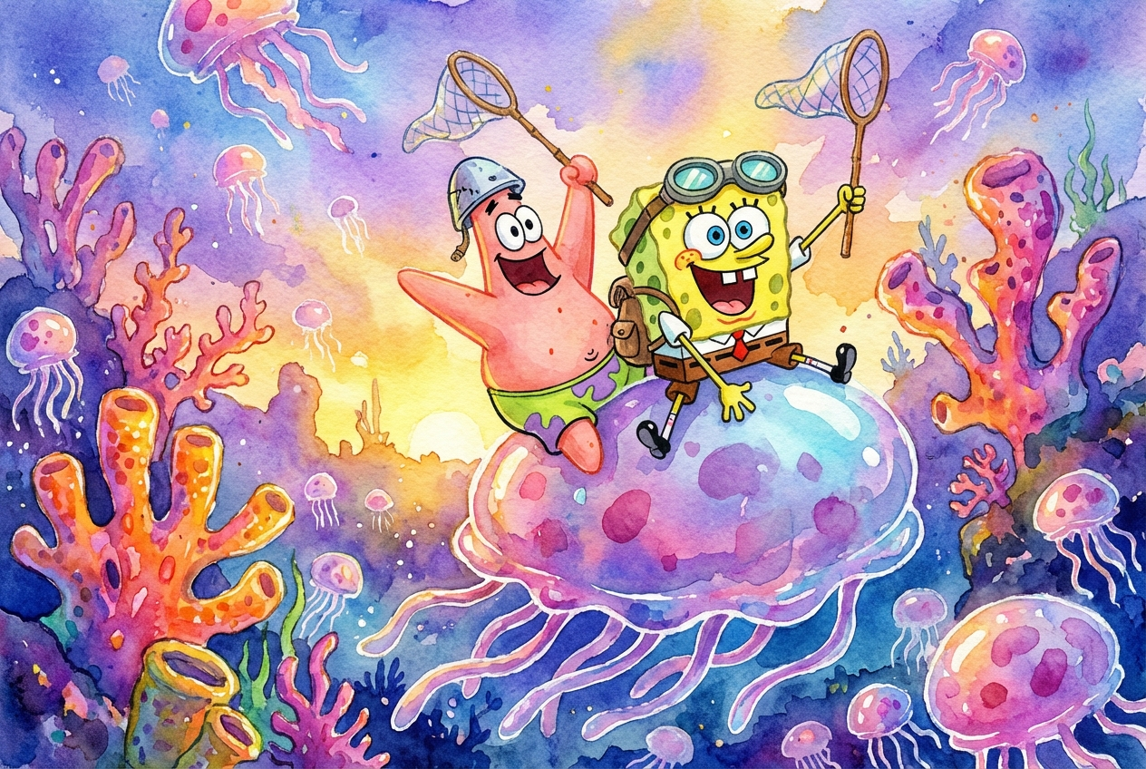 AI SpongeBob Generator: Example 01