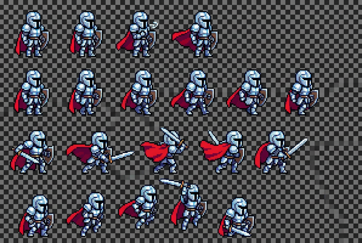 AI Sprite Generator: Example 01