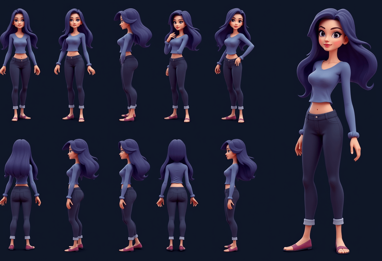 AI Sprite Sheet Generator: Example 02