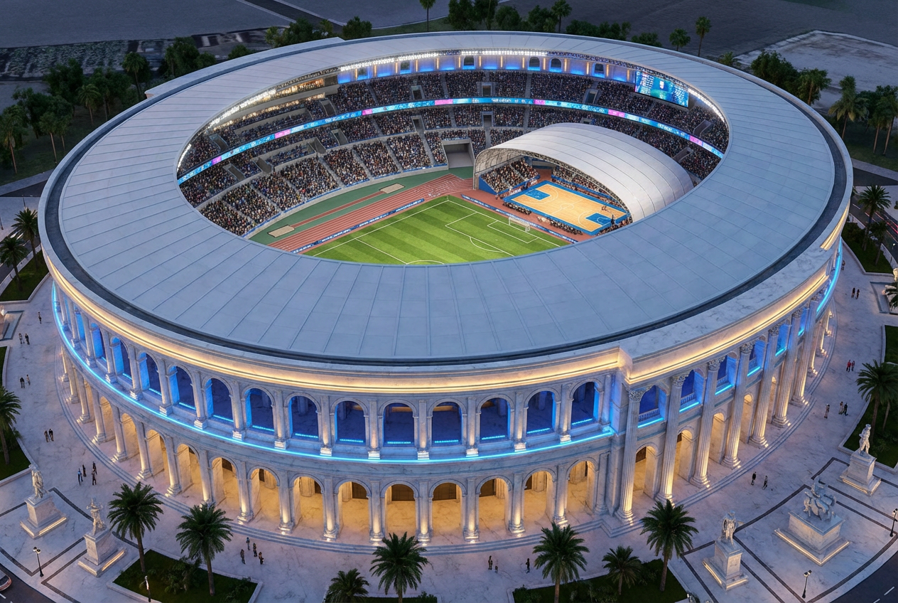 Example created with AI Stadium Generator