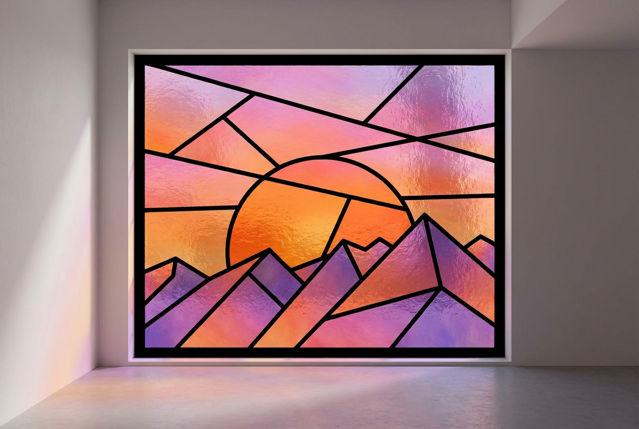 AI Stained Glass Pattern Generator: Example 03