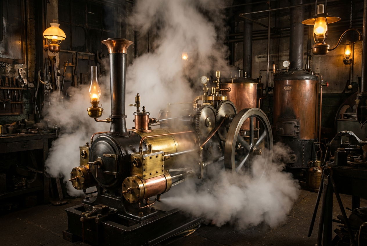 AI Steam Engine Generator: Example 01