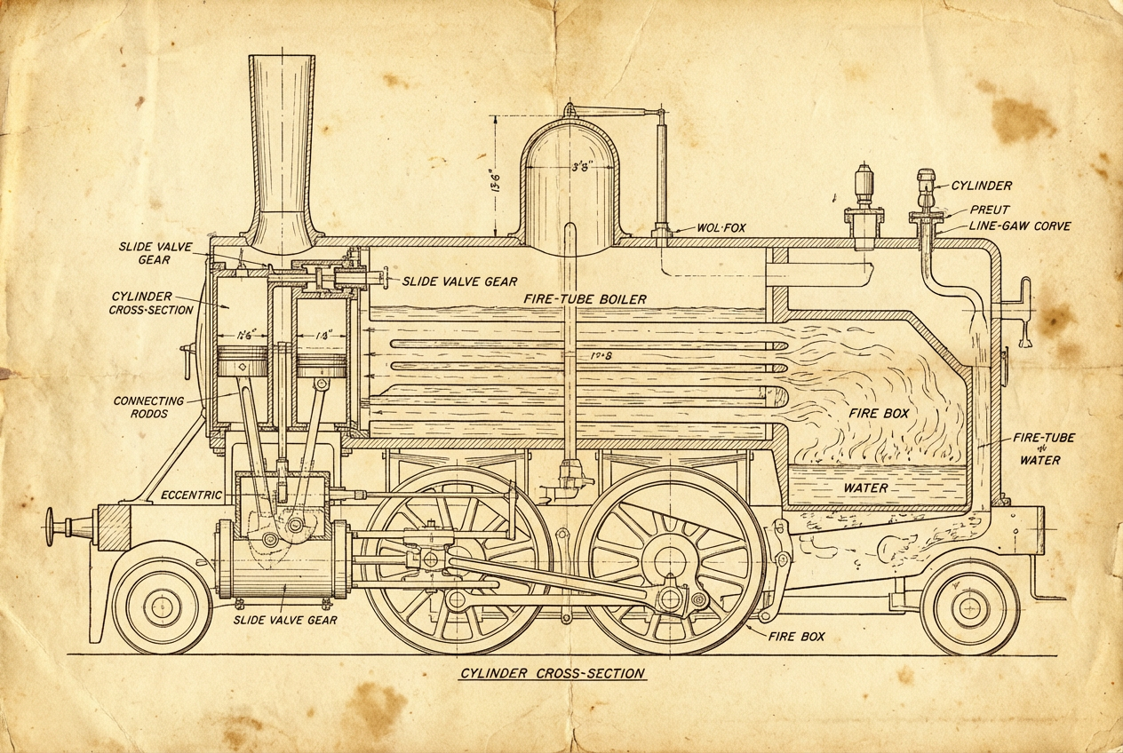 AI Steam Engine Generator: Example 03