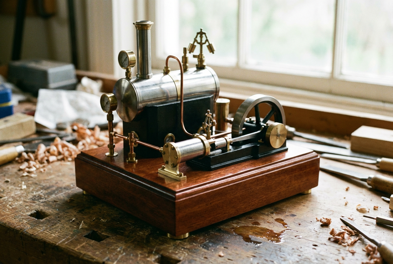 Example created with AI Steam Engine Generator