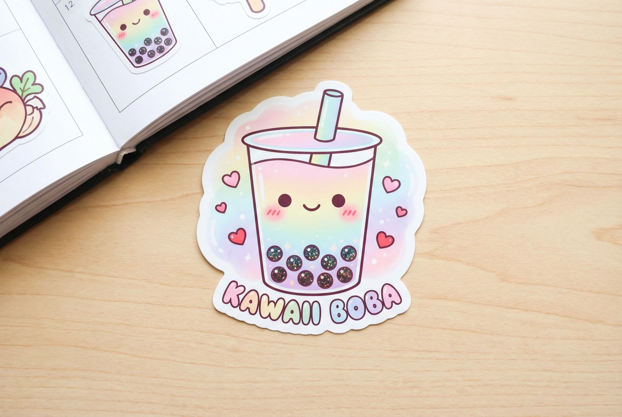 AI Sticker Generator: Example 01