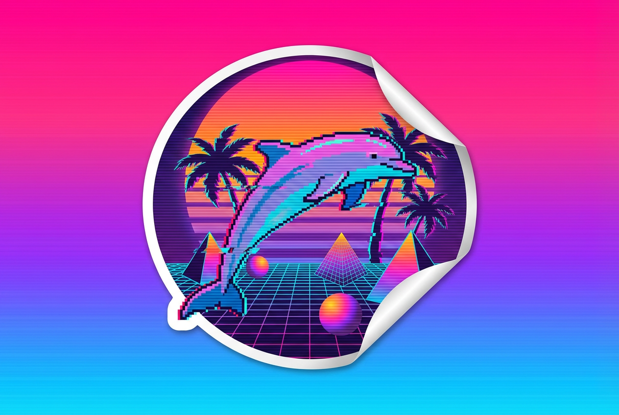 AI Sticker Generator: Example 02