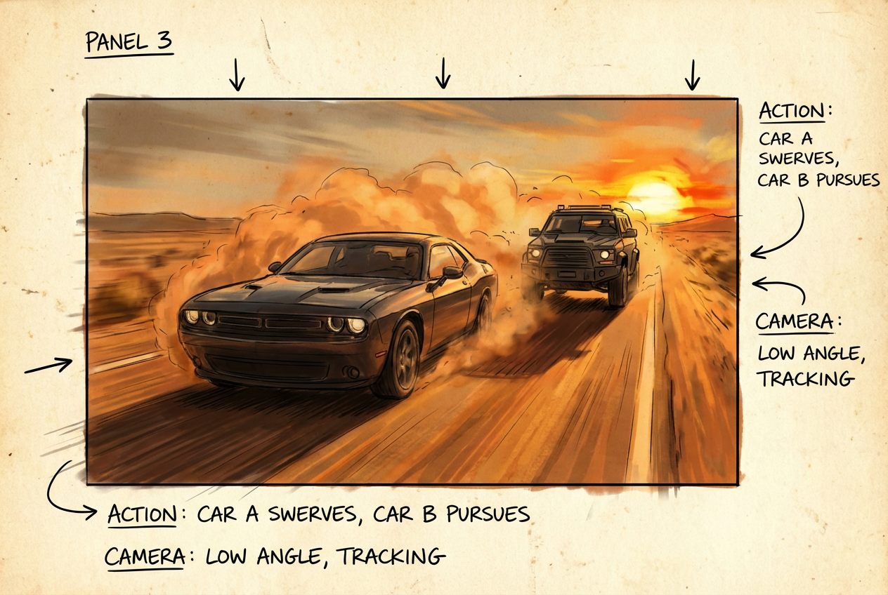 AI Storyboard Generator: Example 03