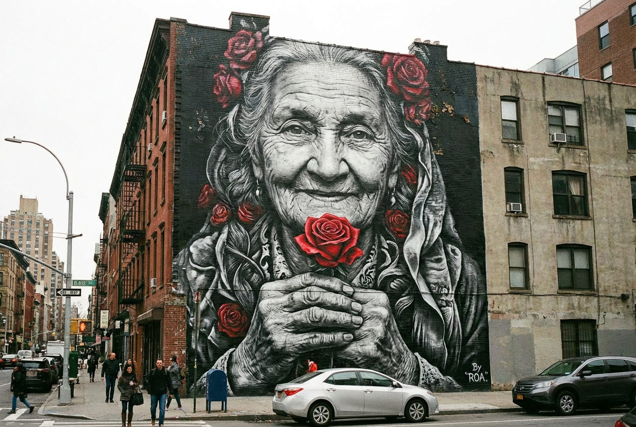 AI Street Art Generator: Example 02