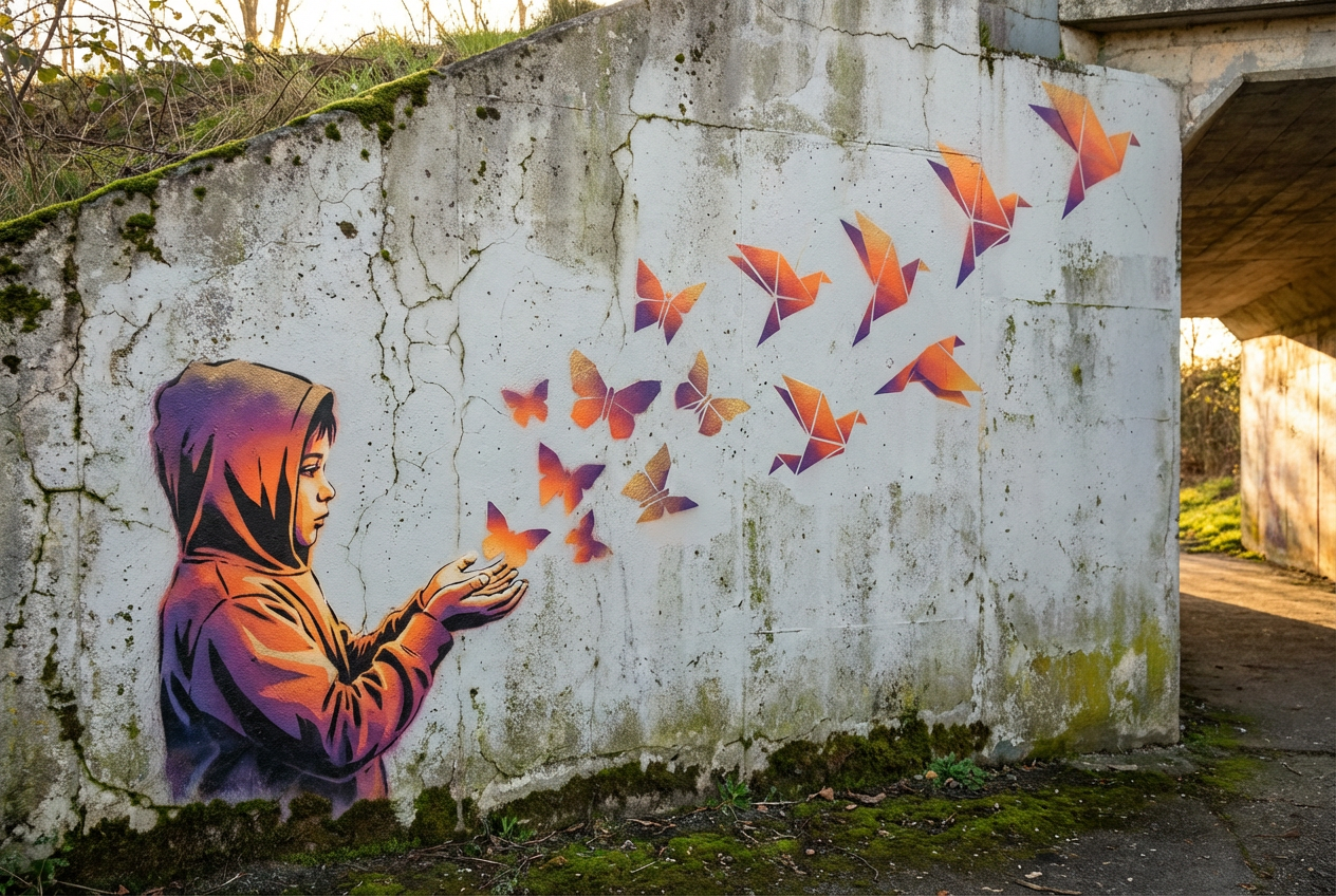 AI Street Art Generator: Example 03