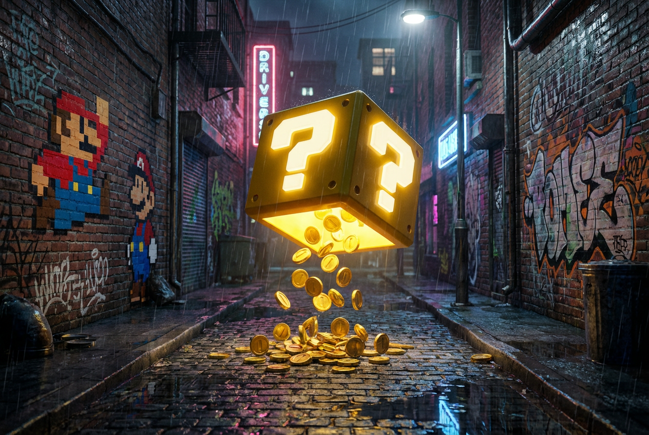 Example created with AI Super Mario Generator