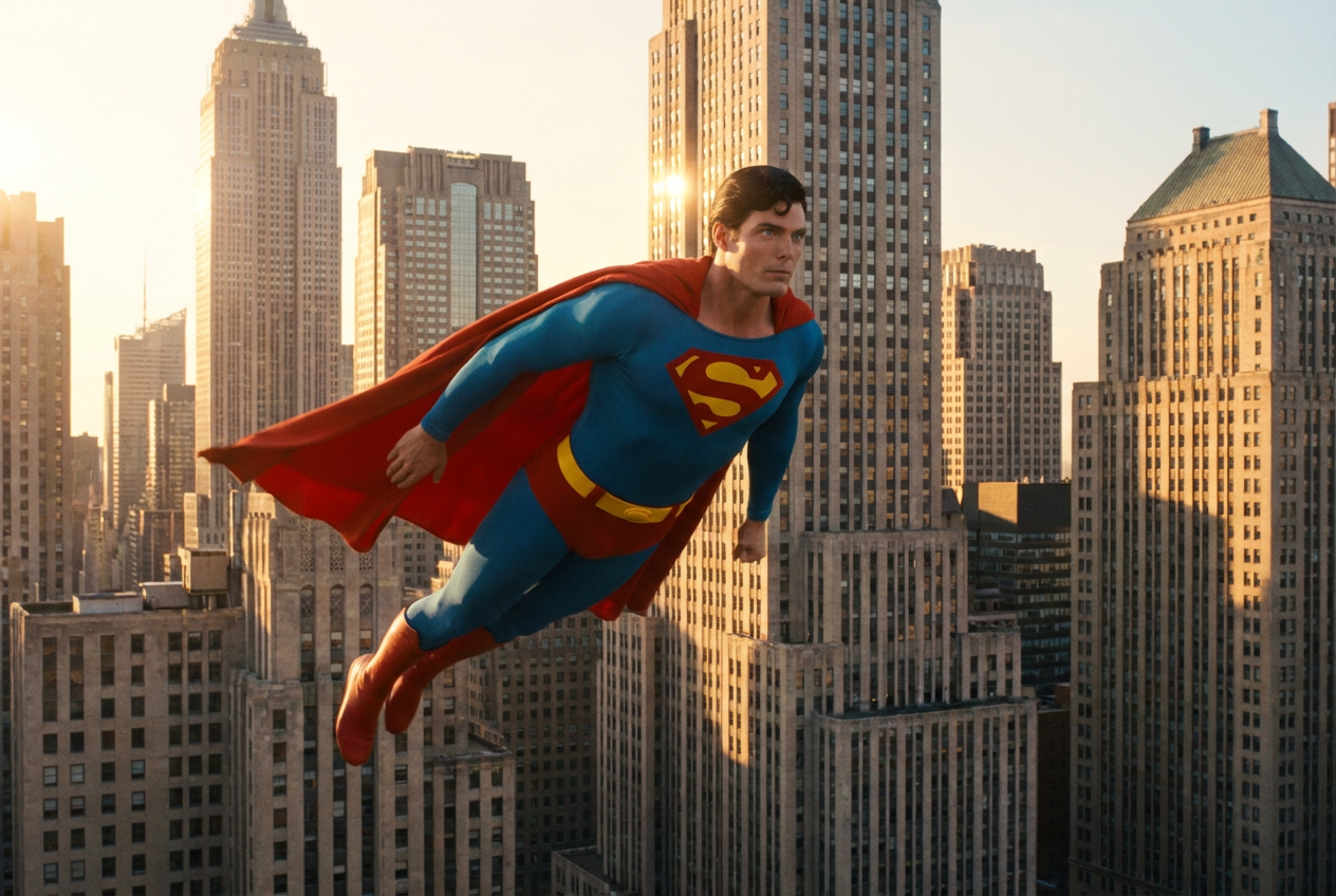 AI Superman Generator: Example 01