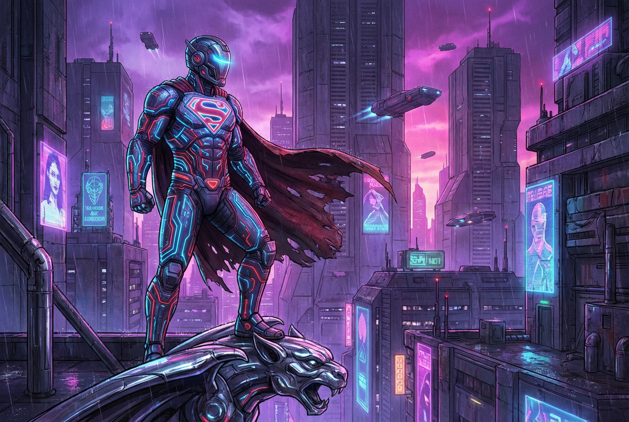 AI Superman Generator: Example 03