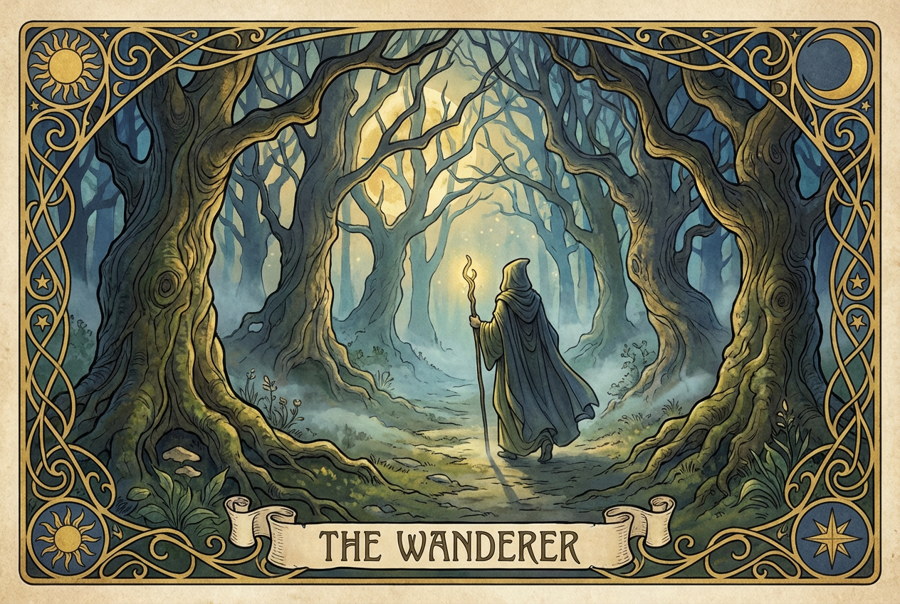 AI Tarot Card Generator: Example 01