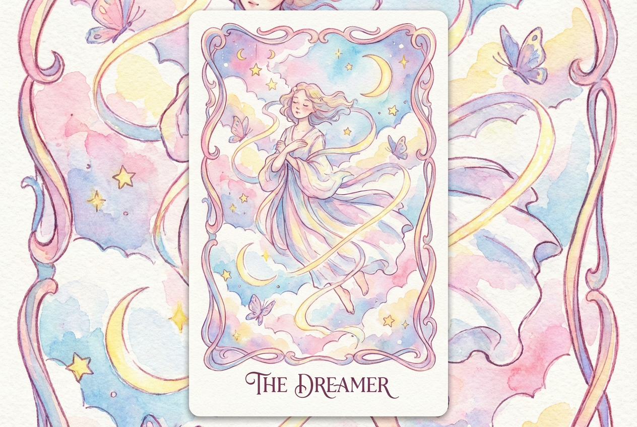 Example created with AI Tarot Card Generator