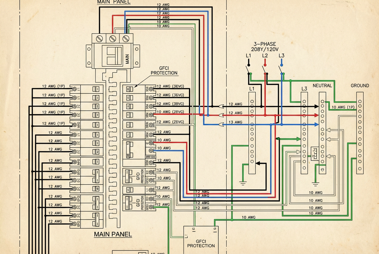 Example created with AI Technical Drawing Generator