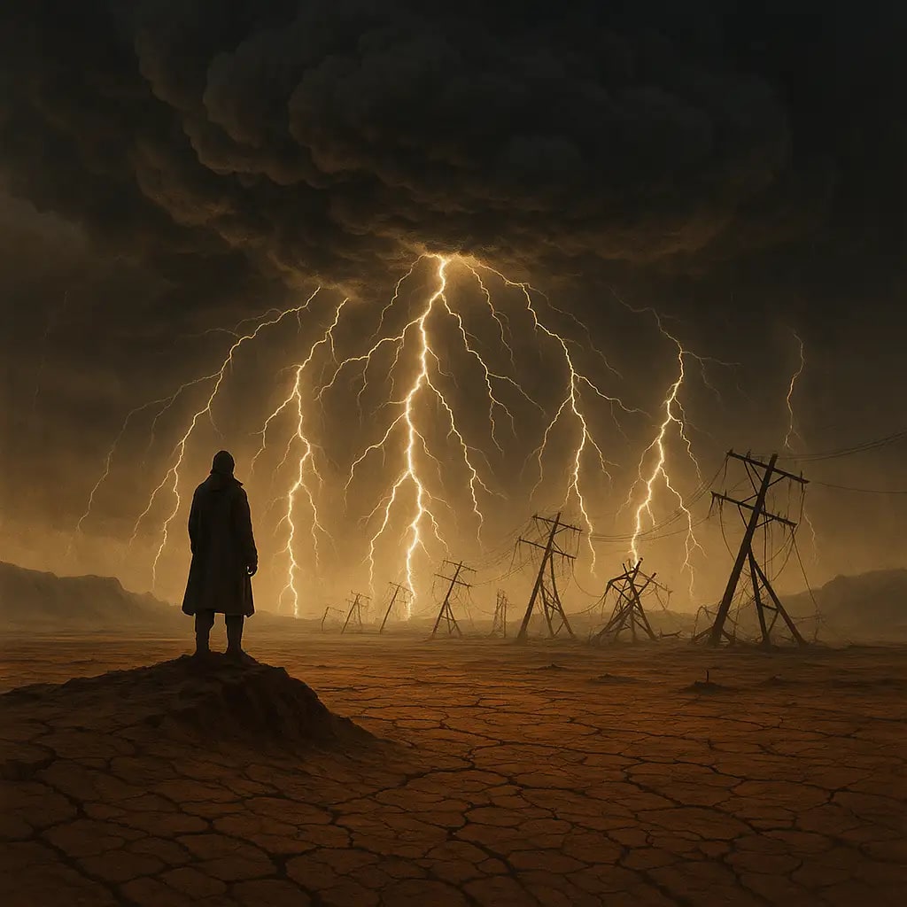 Example created with AI Thunderstorm Generator