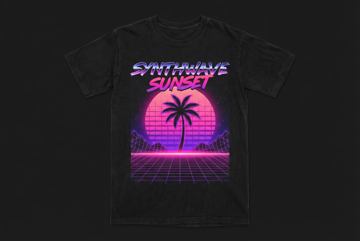 AI T-Shirt Design Generator: Example 01