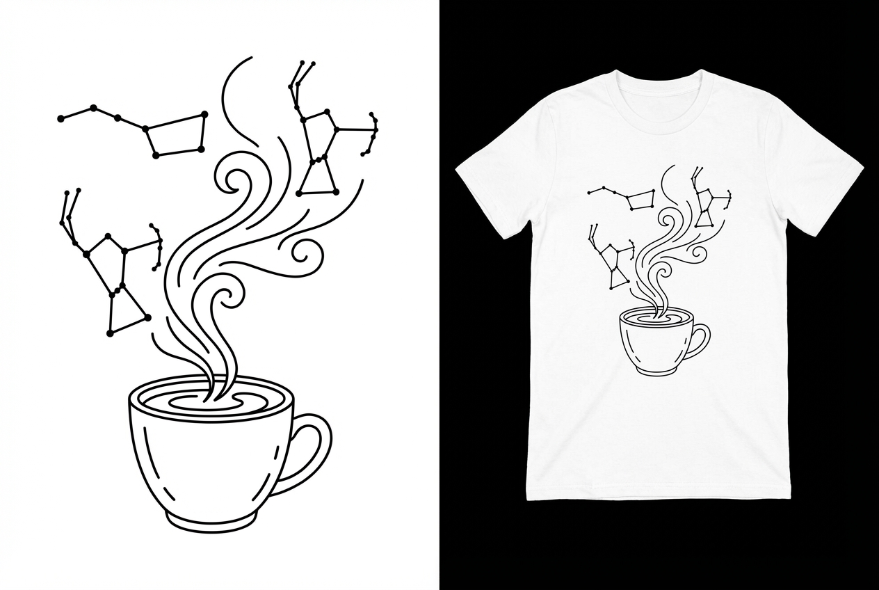 AI T-Shirt Design Generator: Example 02